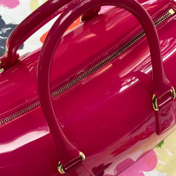 Hot Pink Furla Candy Bag EUC - PRICE FIRM - Picture 8 of 15
